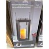 Image 2 : TX Brands Indoor/Outdoor Pillar Candle Lantern with Remote Control