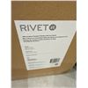 Image 3 : Rivet Mid-Century Ceramic Planter with Iron Stand 17 inch high - pic may differ slightly