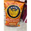 Image 2 : Siete Grain Free Tortilla Chips, Nacho Flavor, Case of 12 x 142 g