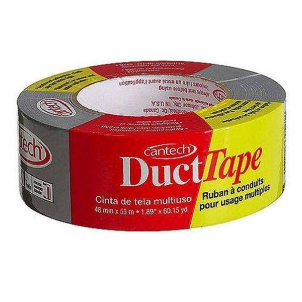 Cantech Multipurpose Duct Tape, 6-Roll Set, 48 mm x 50 m Each