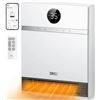 Image 1 : Dreo WH715S Smart Wall-Mounted Heater with Wi-Fi Plug