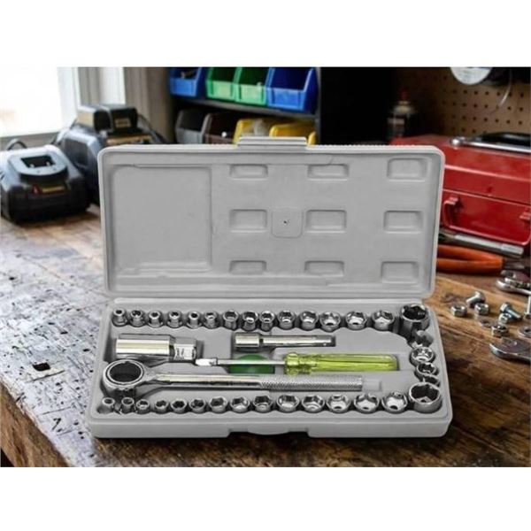 ProGrade 40-Piece Socket Wrench Set, Model 64493