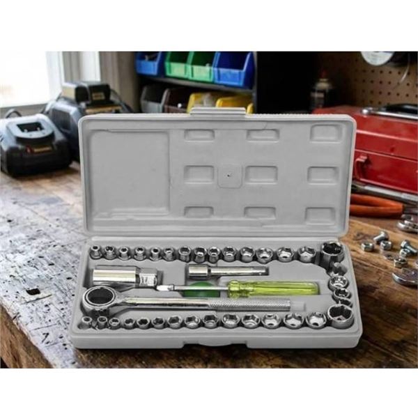 ProGrade 40-Piece Socket Wrench Set Model 64493