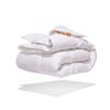 Image 1 : WhatsBedding Luxury Feather and Down Duvet, Queen Size, 90x90 Inches