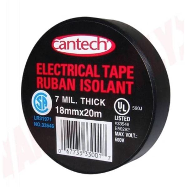 Pack of Electrical Tape Rolls with Model Number 33041
