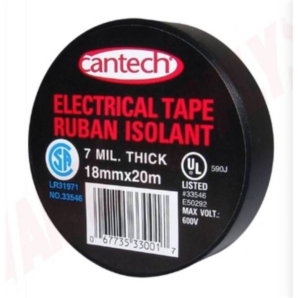 Pack of Electrical Tape Rolls with Model Number 33041