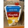 Image 2 : Campbell's Chicken Broth No Salt Added 900mL (Lot of 12)