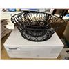 Image 4 : Three-Tier Black Wire Hanging Storage Basket