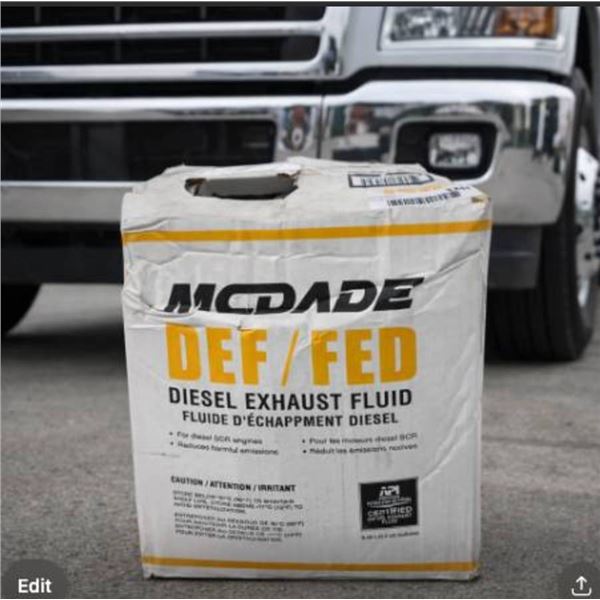 McDade DEF/FED Diesel Exhaust Fluid for SCR Engines