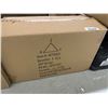 Image 2 : JHY Design Tabletop Fire Pit, Extra Large Black