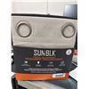 Image 2 : Sun+Blk Total Blackout Grommet Curtains, 2 Panels, 132 in x 226 cm