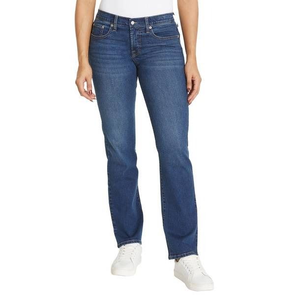 Lucky Brand Mid Rise Straight Jeans, Size 31, Multi