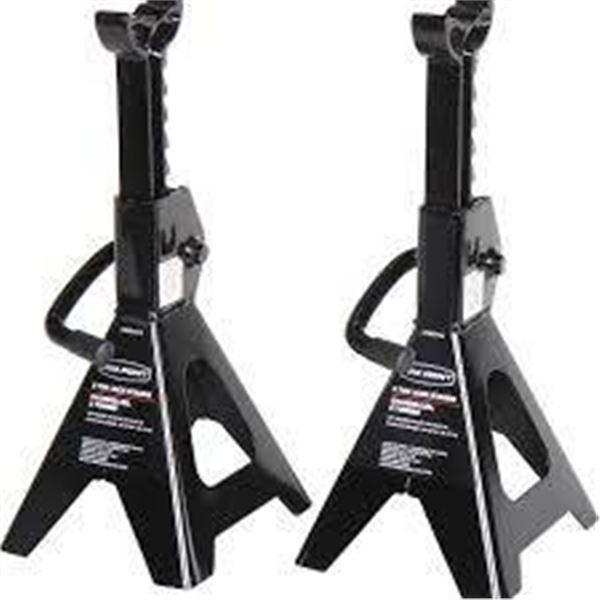 4 Pro-Point 2-Ton Jack Stands With Adjustable Lift Range