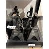 Image 2 : 4 Pro-Point 2-Ton Jack Stands With Adjustable Lift Range