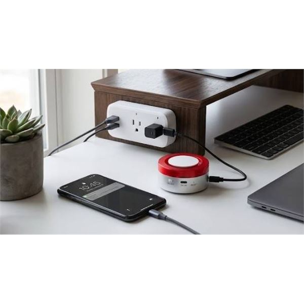 Lot of 3 - Smart Sockets and 1 Smart Siren with Technical Specifications
