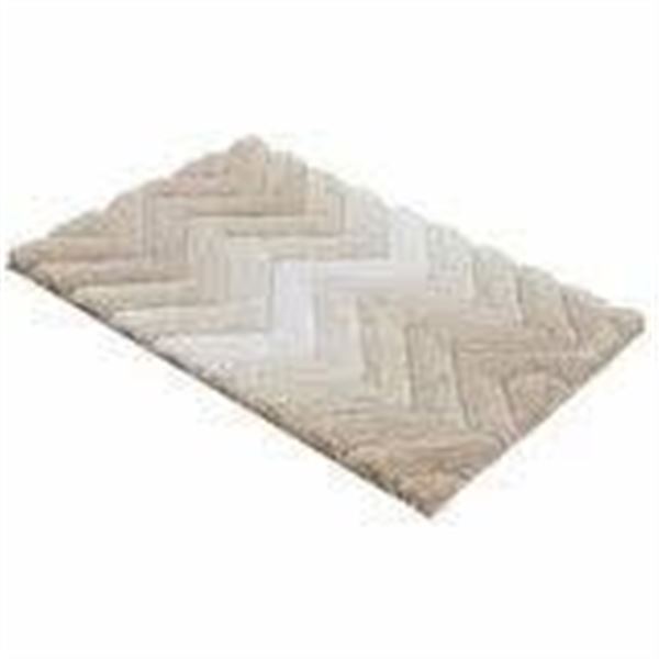 Chevron Bath Mat, Lot of 2, Khaki