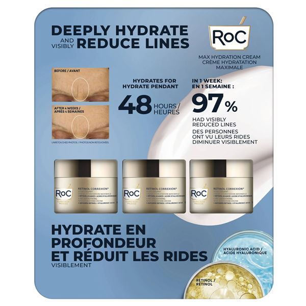 ROC Max Hydration Cream Set with Hydrating Benefits