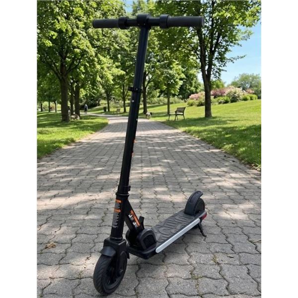 Jetson Adjustable Kick Scooter with Foldable Design and Rubberized Wheel Base **NO CHARGER**