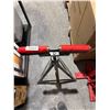 Image 3 : Adjustable Rolling Pipe Stand with Tripod Base