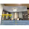 Image 4 : Koda Duo-Mount Fabric Drum Ceiling Light, 2000 Lumens, LED