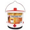 Image 1 : Heated 2 Gallon Poultry Drinker with No-Spill Side Mounted Nipples
