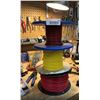 Image 1 : Multiple Spools Of Appliance Wiring Material, Including 16/30 TC 1015 And HOOK UP Wire