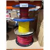 Image 2 : Multiple Spools Of Appliance Wiring Material, Including 16/30 TC 1015 And HOOK UP Wire
