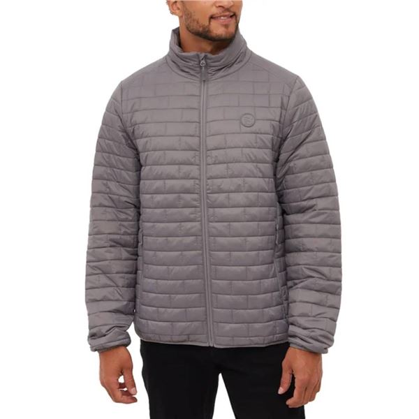 Bench L/G Gray Quilted Jacket