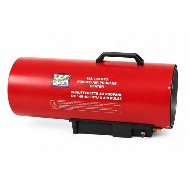 Select Propane Forced Air Heater, 148,400 BTU