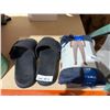 Image 2 : 2: Roots Slide Sandals (Size 9) and Lole L/G Lounge Pant