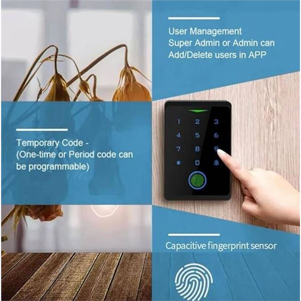 Tuya Outdoor FingerKey and Reader Keypad