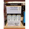 Image 2 : Neutrogena Ultra Sheer Body Mist Sunscreen, SPF 60, 3 x 141 g