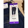 Image 3 : Santana Jeans, Women’s Size 14, Dark Blue Denim