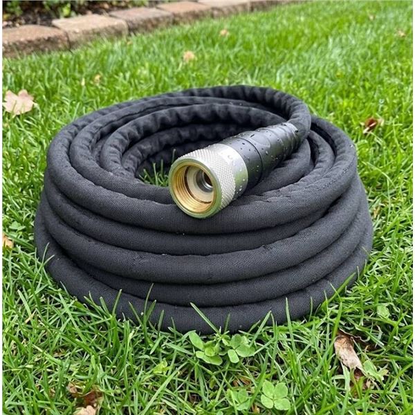 Rapid Flo 100 ft Hose, 5/8 Inch Diameter, Lightweight and Tough