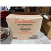 Image 2 : Tim Hortons 60th Anniversary Cold Beverage Cups, Medium, 1000 Units - No Lids