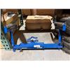 Image 1 : Adjustable Blue Material Roller Support Stand