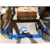 Image 2 : Adjustable Blue Material Roller Support Stand