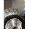 Image 4 : Lot of 4 -  4.10/3.50-4 Tires and Wheels Flat Free,10" Heavy Duty Solid Replacement Tire