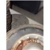 Image 3 : Lot of 2 Replacement Wheels with 12-300 Markings, Metal Hubs 10"