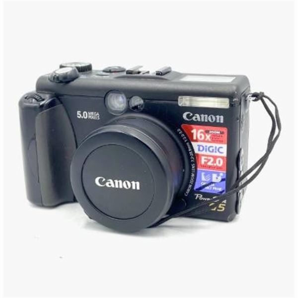 Canon PowerShot G5 Digital Camera with Swivel LCD and Accessories