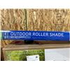 Image 2 : Coolaroo Wand Operated Outdoor Roller Shade, 120×96 Inches, UV Blocking