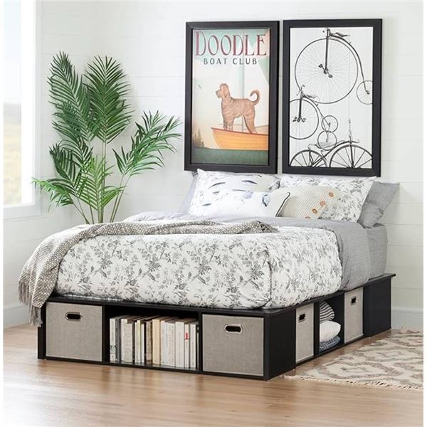 South Shore King Size Storage Bed
