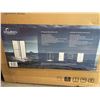 Image 3 : Dolphin Plumbing 36-Inch Square Black Shower Kit, Model 36x36x74