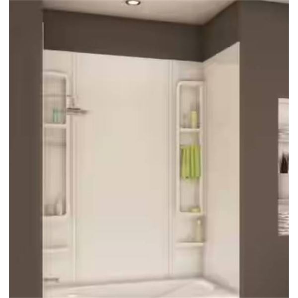 MAAX Finesse 80-inch Wall Insert, White