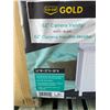 Image 5 : Co-Op Gold 62-Inch Carrera Vanity, White, With Polished Carrera Marble Countertop