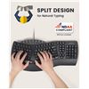 Image 1 : Pallet Lot of Perixx Periboard-512 Wired Full-Size Membrane Ergonomic Keyboard Lot