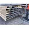 Image 3 : Pallet Lot of Aluminum Extrusion Panels, 120in Length, Multi-Slot Design