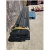 Image 3 : Pallet Lot of Assorted Black Aluminum Extrusion Panels, 177in Length