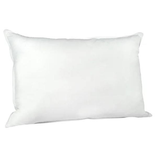 Queen Size Canadian White All Down Plush Pillow – 20×30 Inches