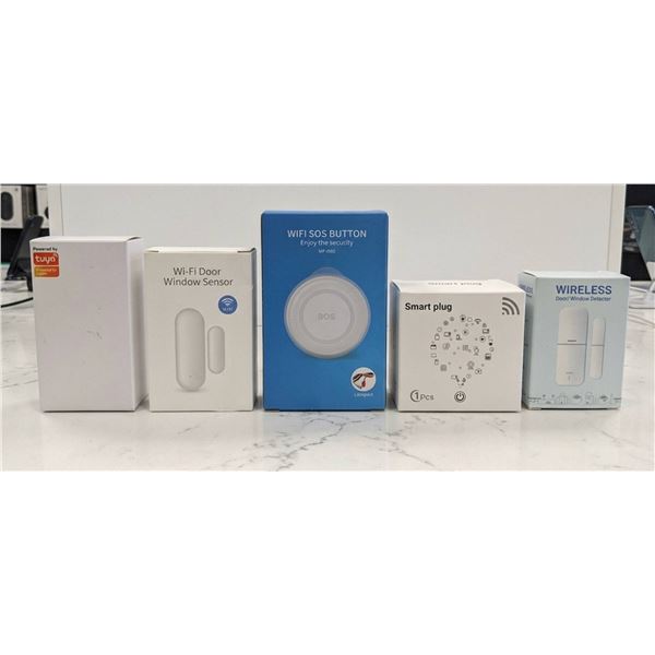 Smart Home Devices and Components With Various Models